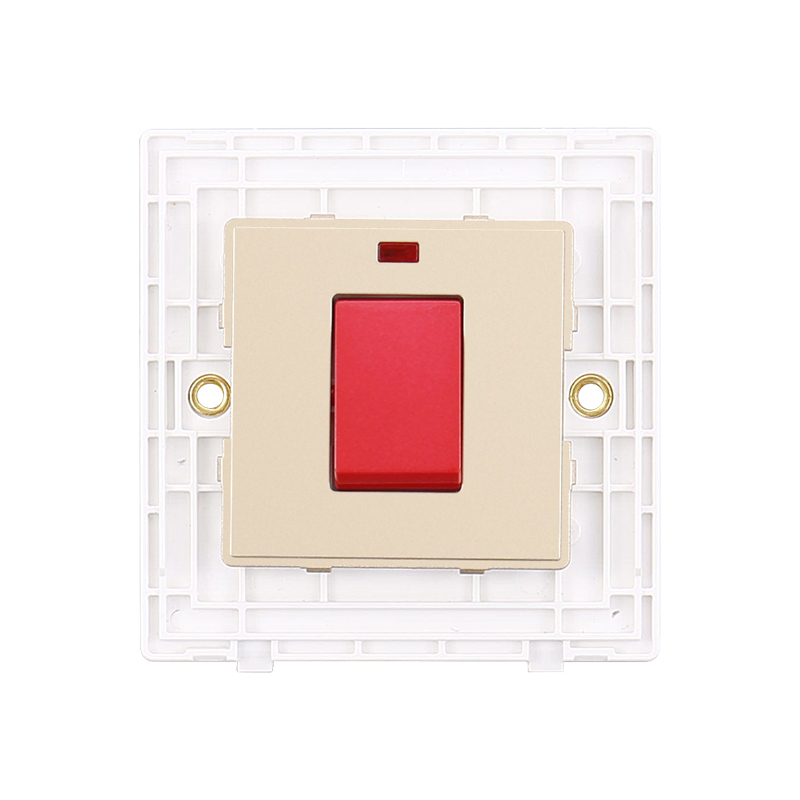 Interruptor de pared de calentador de color blanco duradero 45A